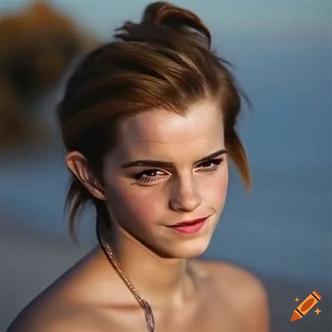 are emma watson beach nude fake